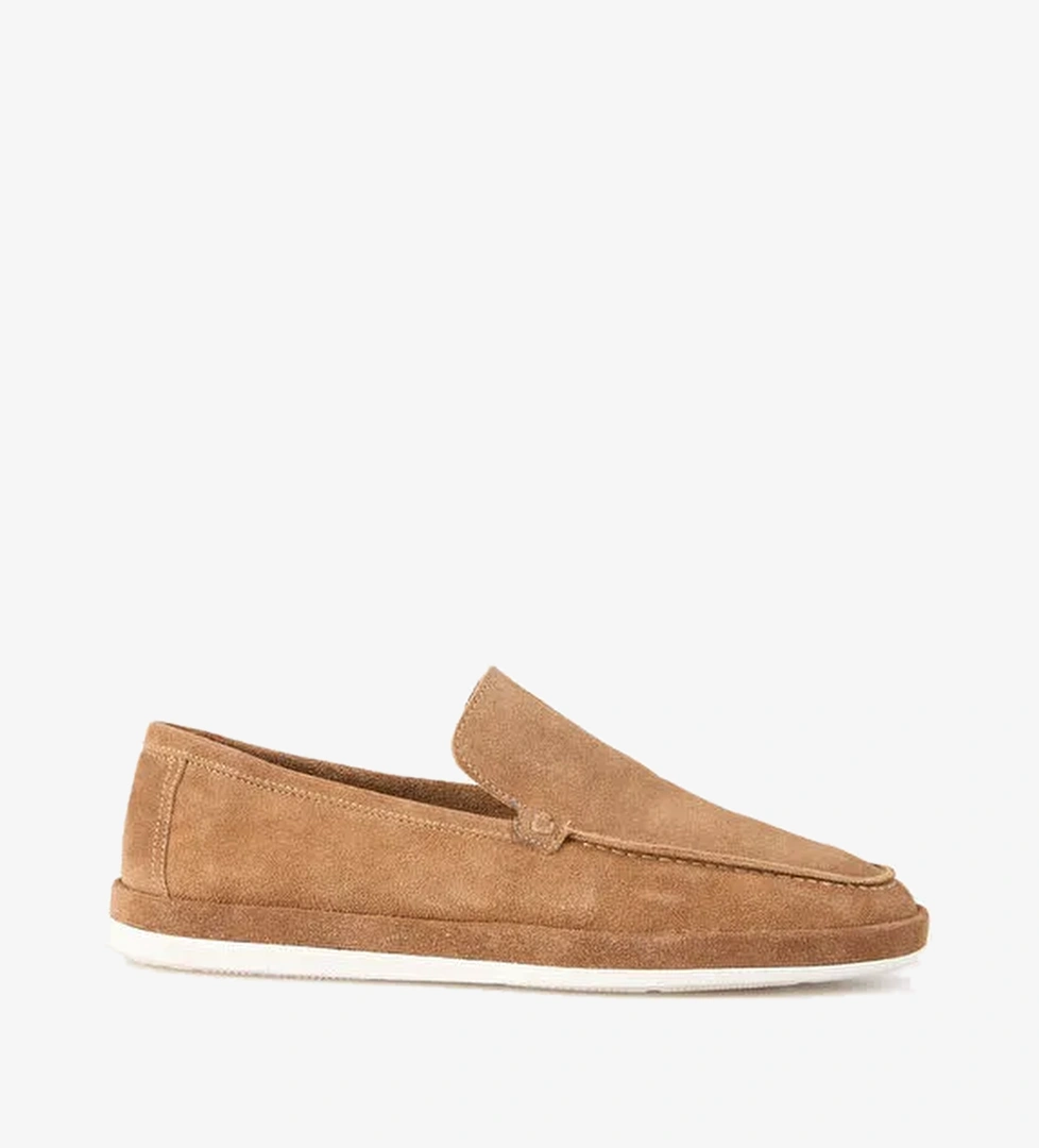 Cotton Bar Bej Erkek Süet Günlük Ayakkabı LIONEL