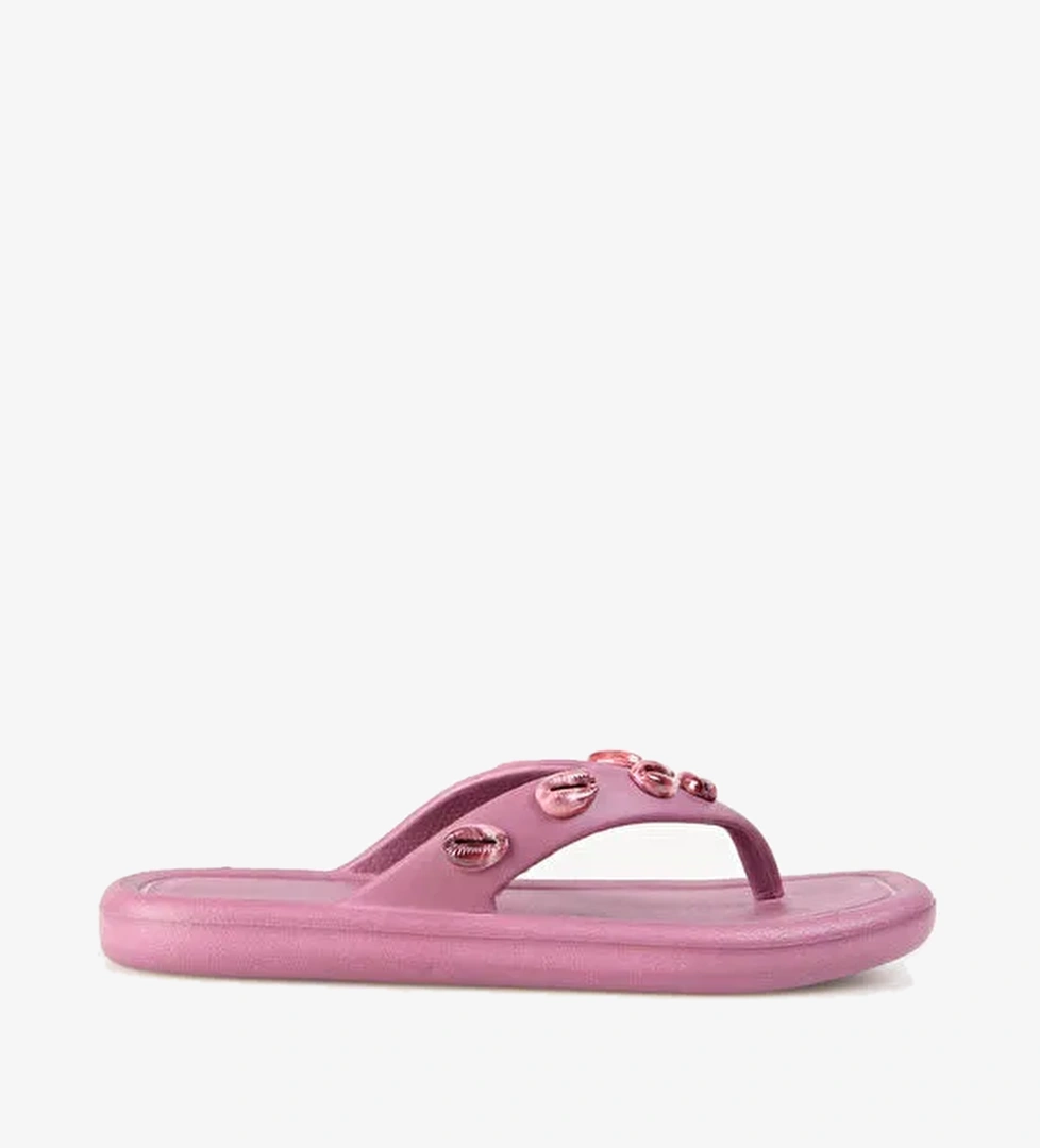 F By Fabrika Mor Kadın EVA Plaj Terliği HELENA - Görsel 1