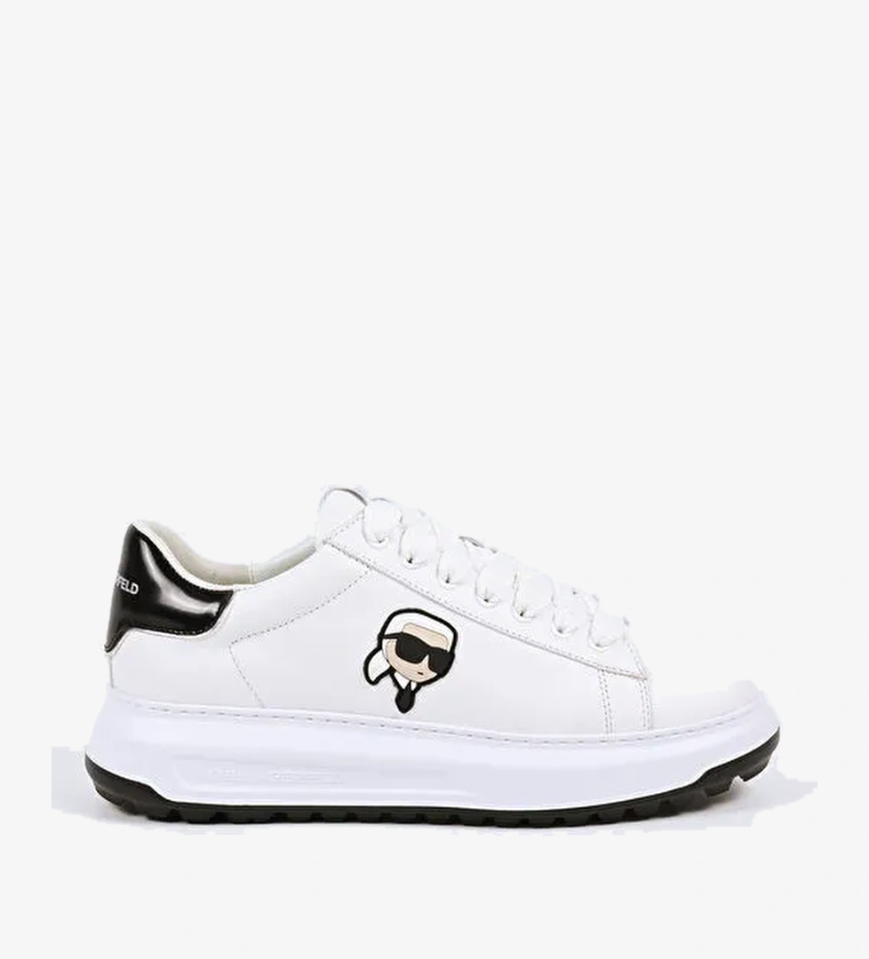 KARL LAGERFELD Beyaz Erkek Sneaker KAPRI LUG Karl NFT Lo Lace - Görsel 1