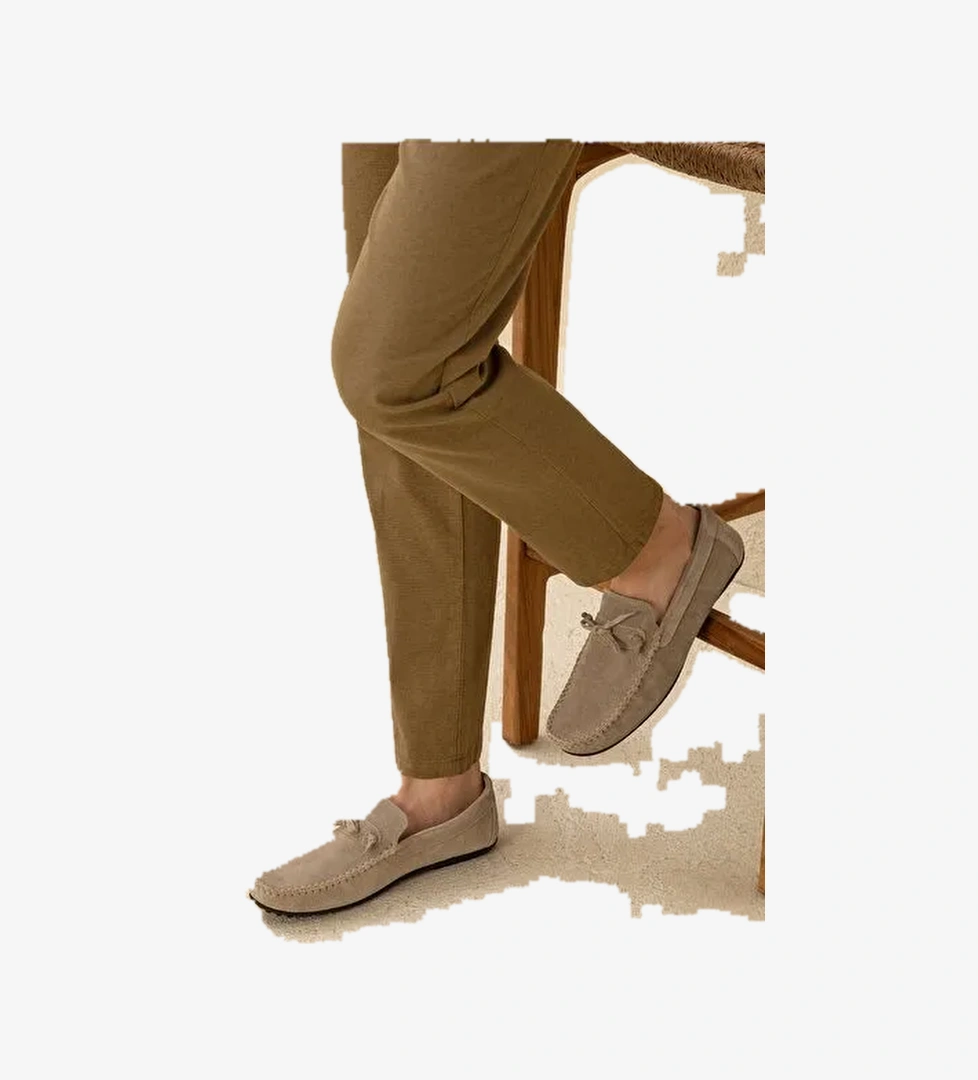 Bej Loafer Ayakkabı - Görsel 1