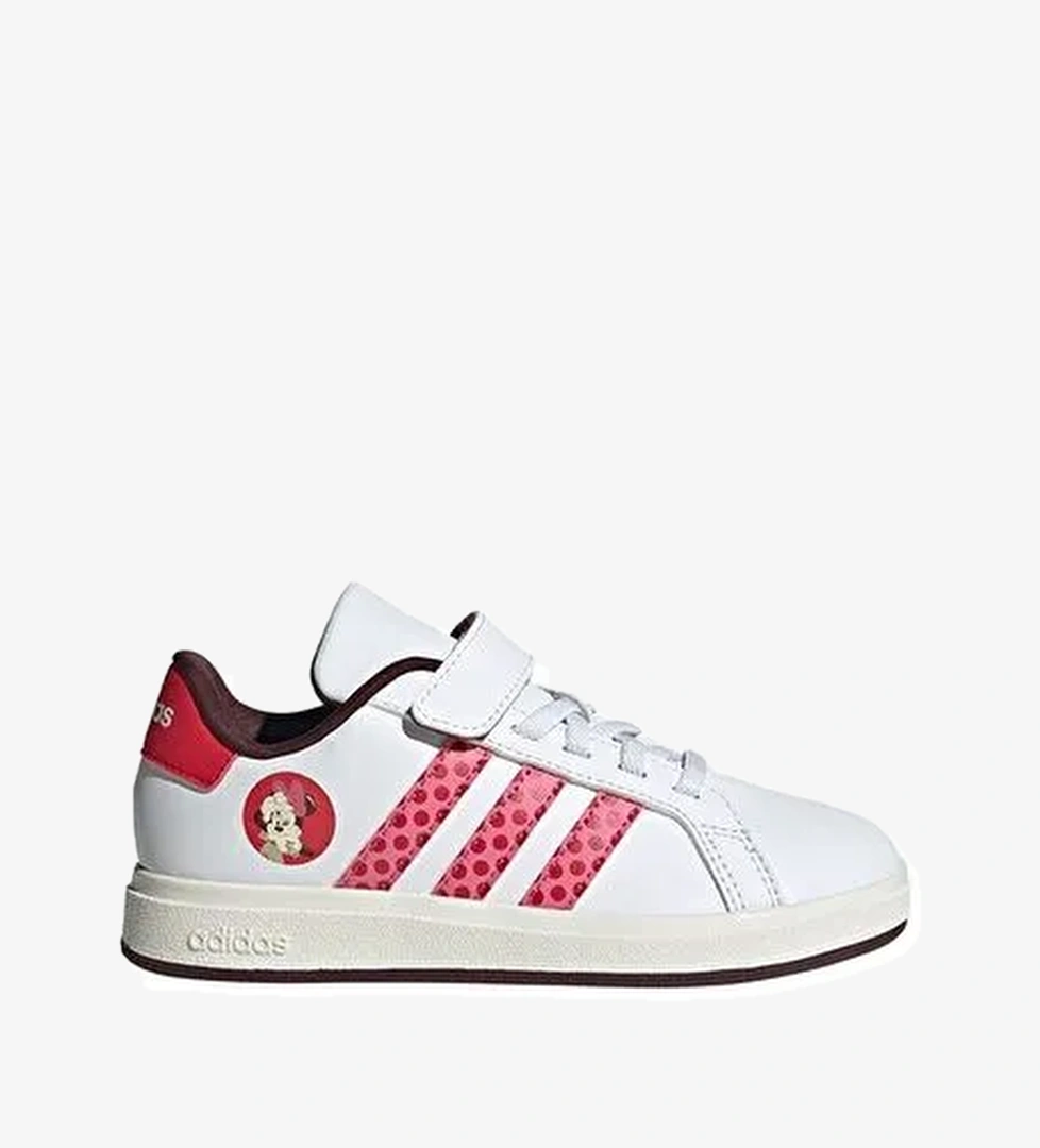 adidas Çocuk Beyaz Yürüyüş Ayakkabısı GRAND COURT MINNIE EL C IH6310 - Görsel 1