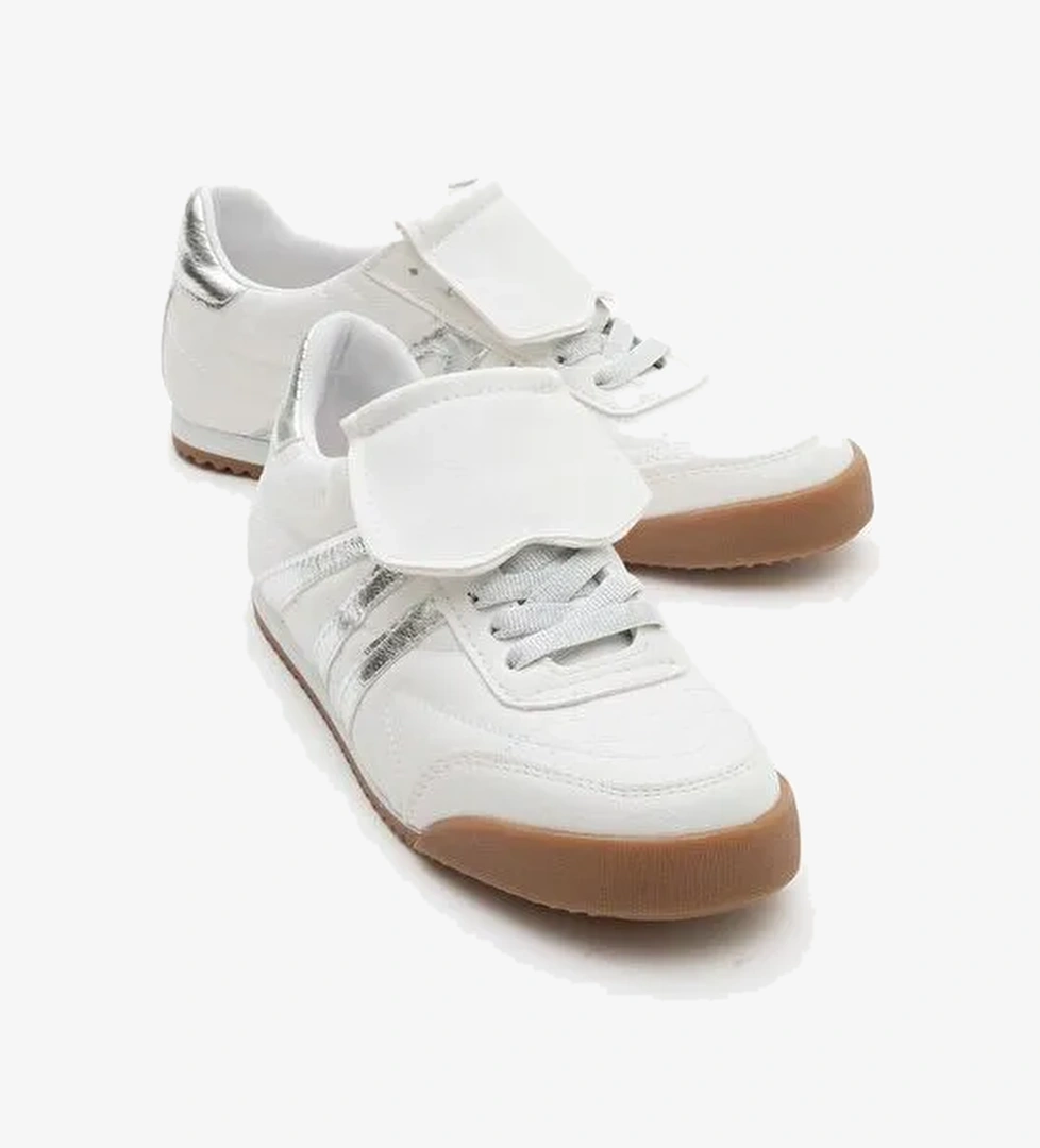 BRİA Beyaz Kadın Spor Ayakkabı - Görsel 1