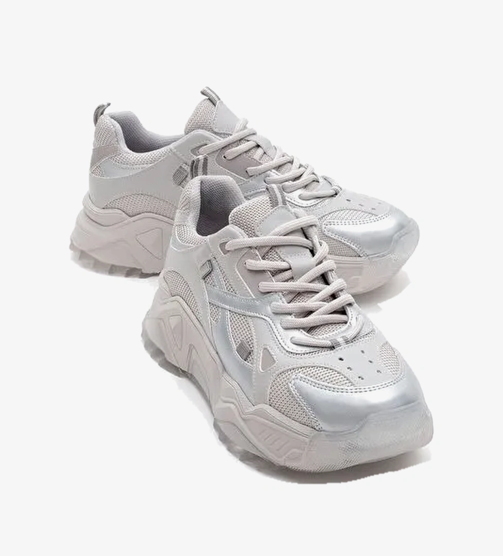 Luvi Shoes Gri Gümüş Luvi Shoes Lecce