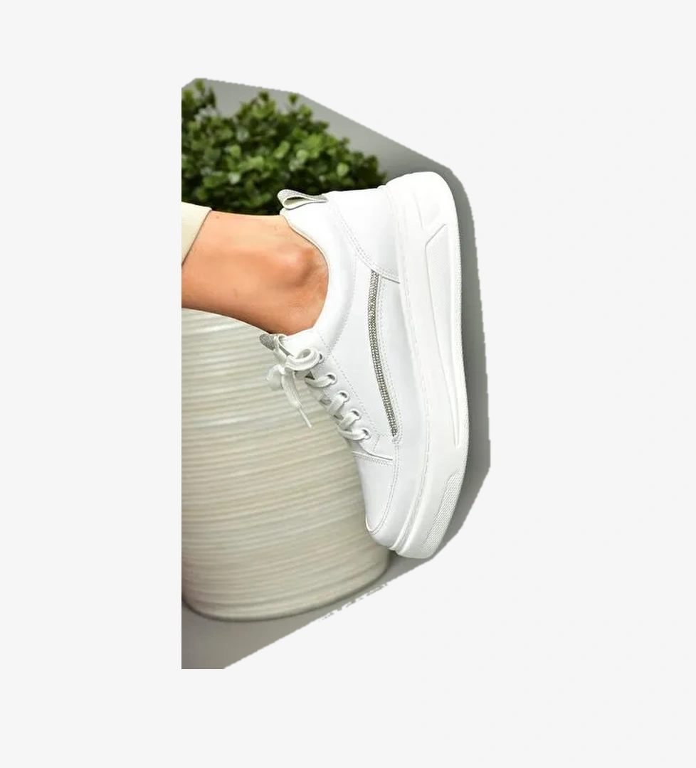 S602003409 Beyaz Spor Ayakkabı Sneakers - Görsel 1