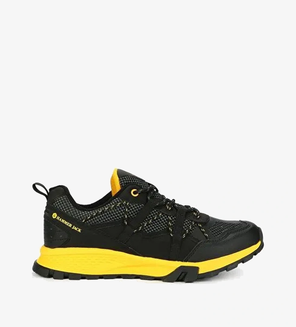 Hammer Jack Emery Siyah - Sarı Erkek Spor Ayakkabı - Görsel 1