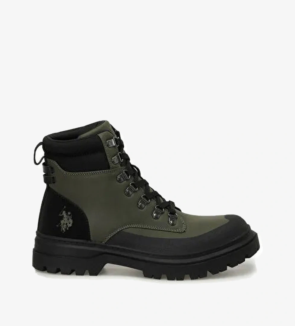 ZAYN 4PR Haki Erkek Biker Bot - Görsel 1