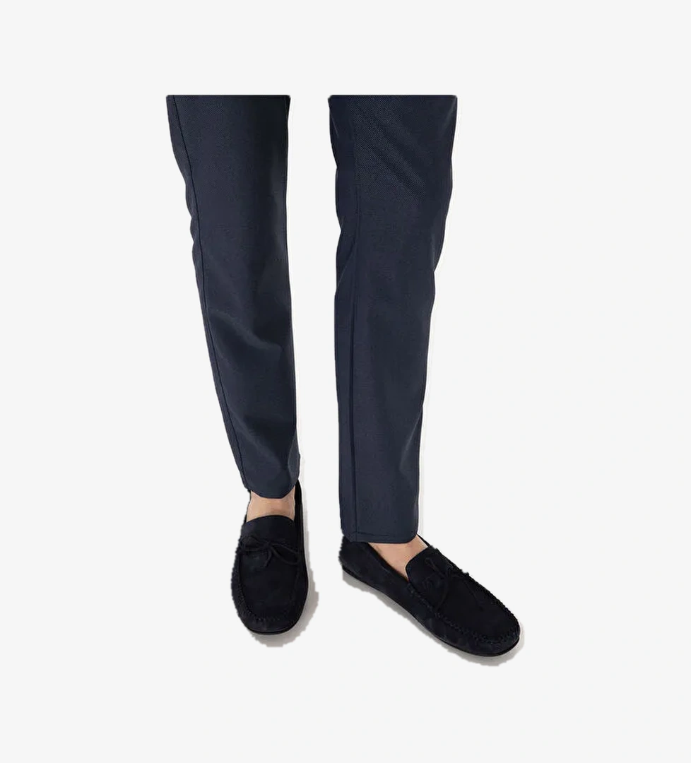 Lacivert Ayakkabı - Görsel 1