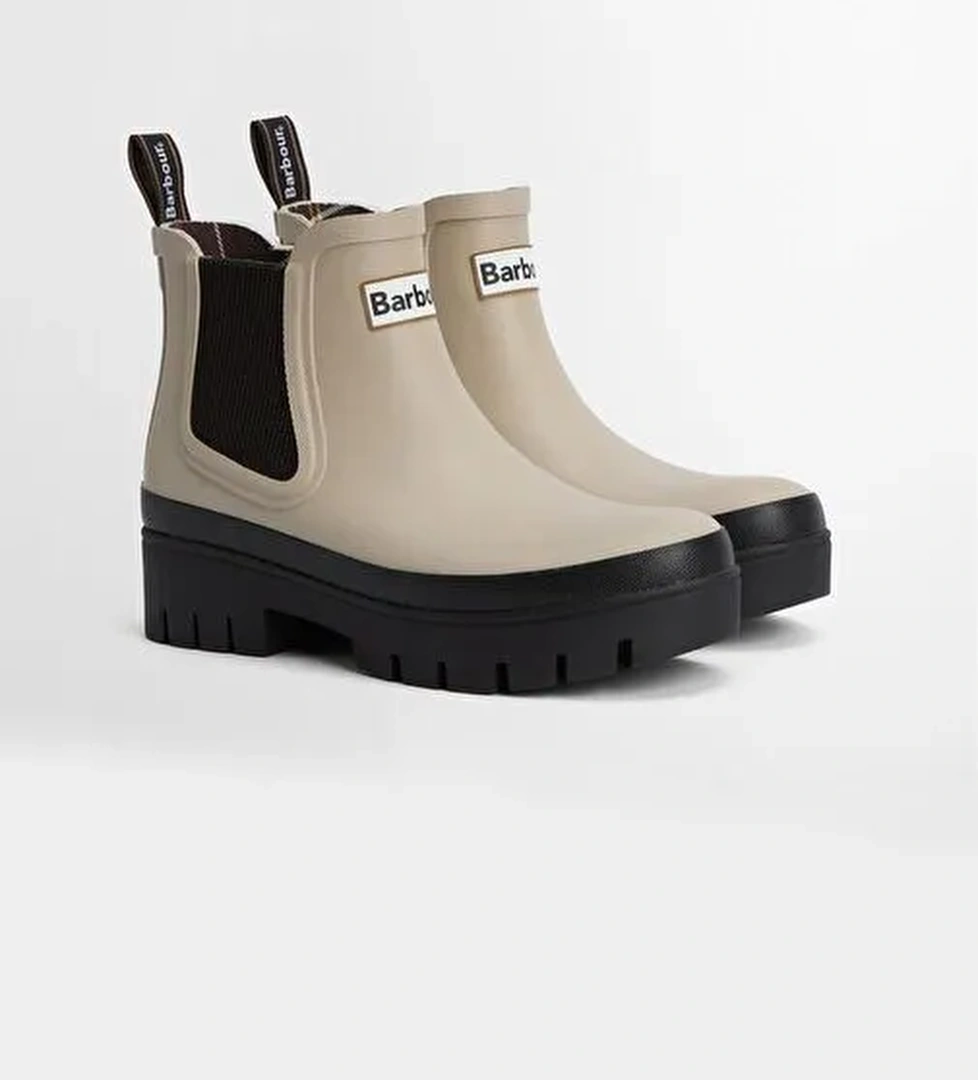 Barbour Halton Chelsea Yağmur Botu SN11 Light Sand/Black - Görsel 1