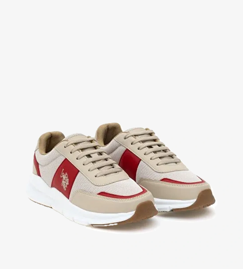 U.S. Polo Assn. Kadın Bej Spor Ayakkabı 50306275-VR011 - Görsel 1
