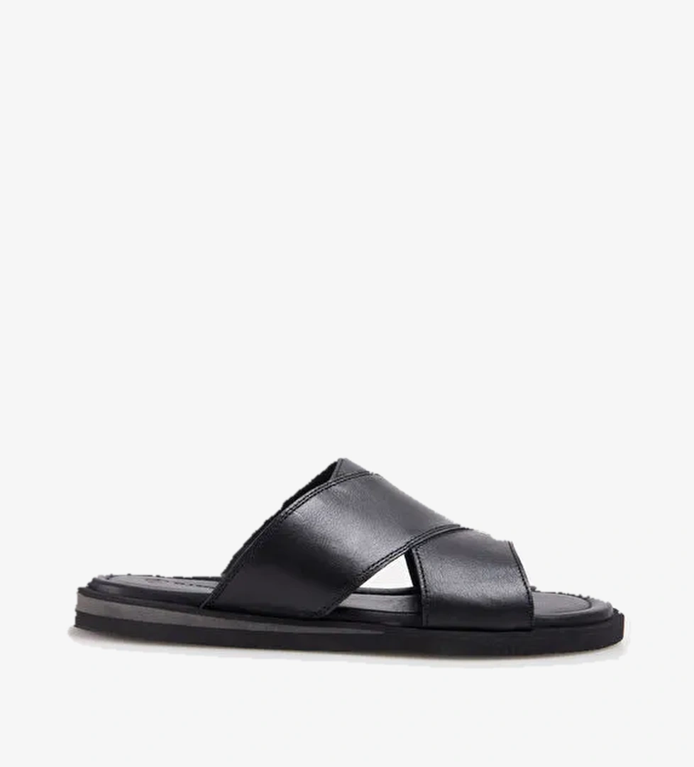 Hammer Jack Siyah Erkek Deri Terlik OSTUNİ TERLİK - Görsel 1