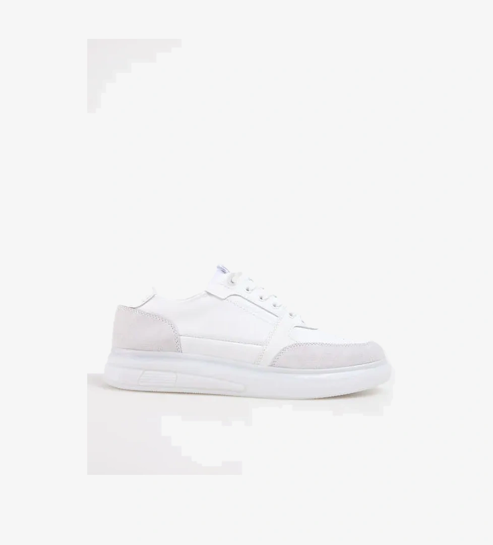 Hammer Jack Beyaz Erkek Deri Sneaker WAMA