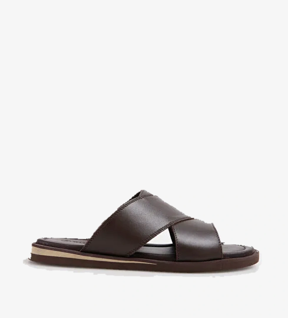 Hammer Jack Kahverengi Erkek Deri Terlik OSTUNİ TERLİK