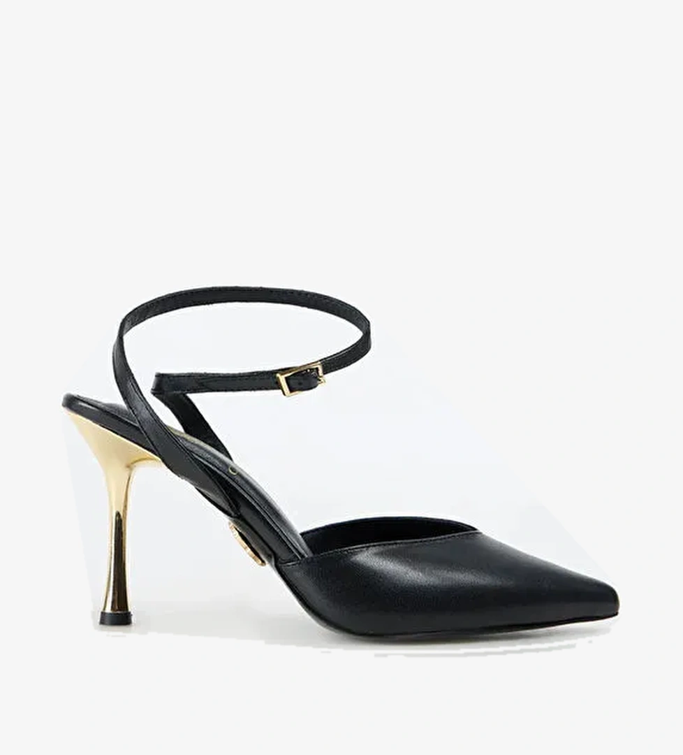Vince Camuto Siyah Kadın Deri Stiletto D-FINBAR