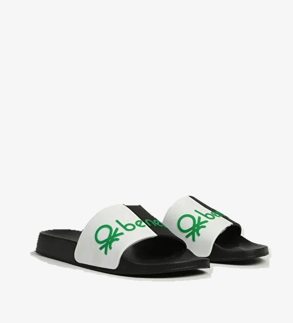 Benetton Siyah Erkek Terlik BN-1383 - Görsel 1