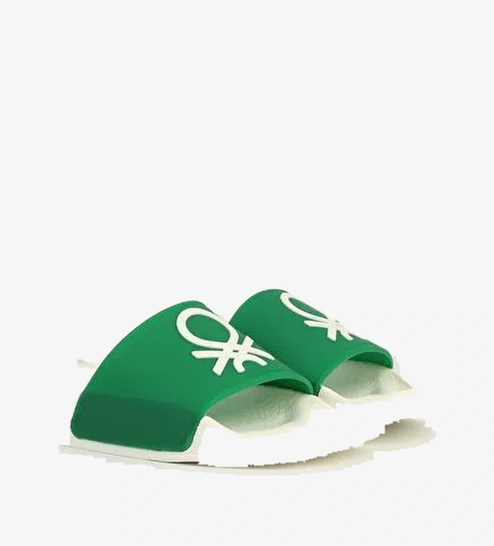 Benetton Yeşil Kadın Terlik BN-1436 - Görsel 1