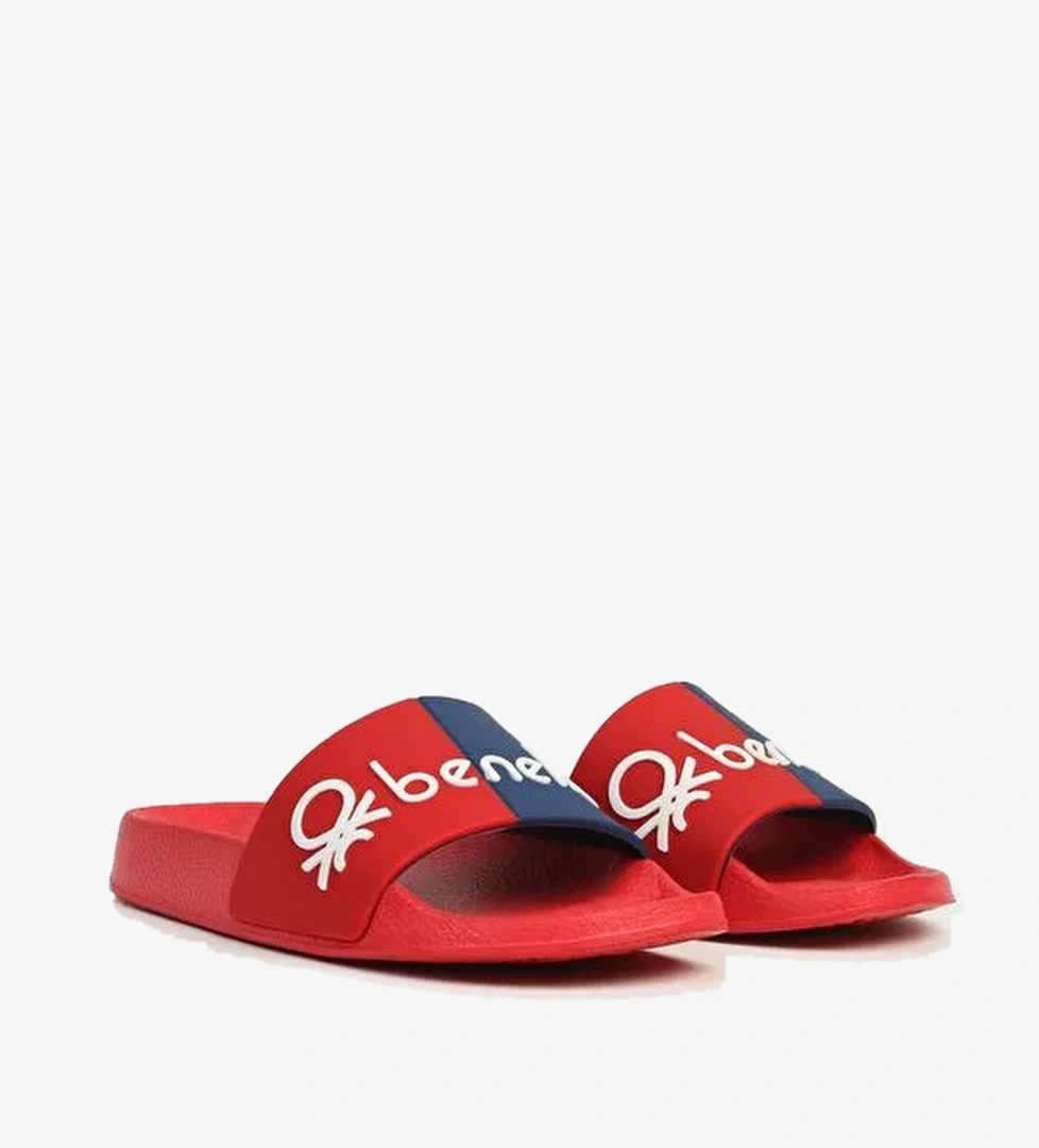 Benetton Kırmızı Kadın Terlik BN-1382 - 3816 Kirmizi - Görsel 1