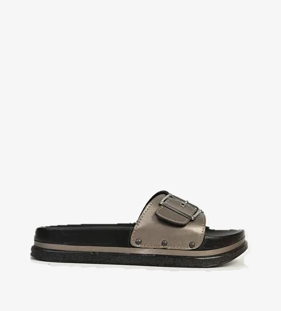 Pierre Cardin® | PC-7424 - 3485 Platin - Kadın Terlik - Görsel 1