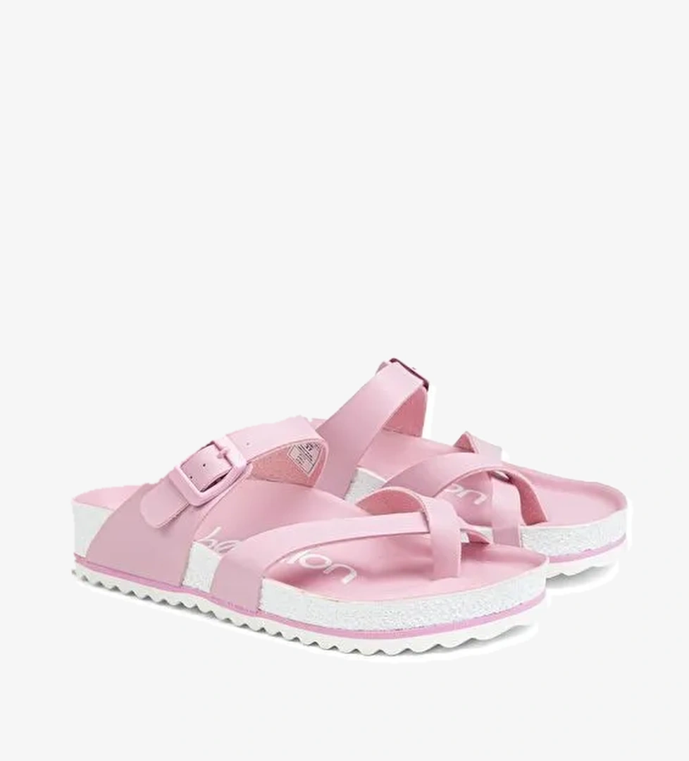 Benetton® | BN-1315 - Pembe - Kadın Terlik - Görsel 1