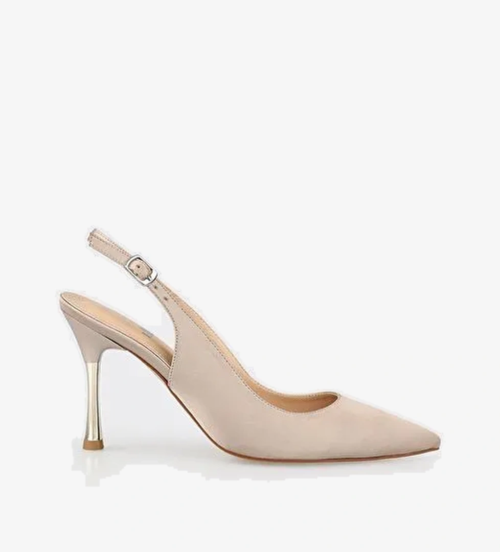Vizon Kadın Topuklu Ayakkabı - Görsel 1