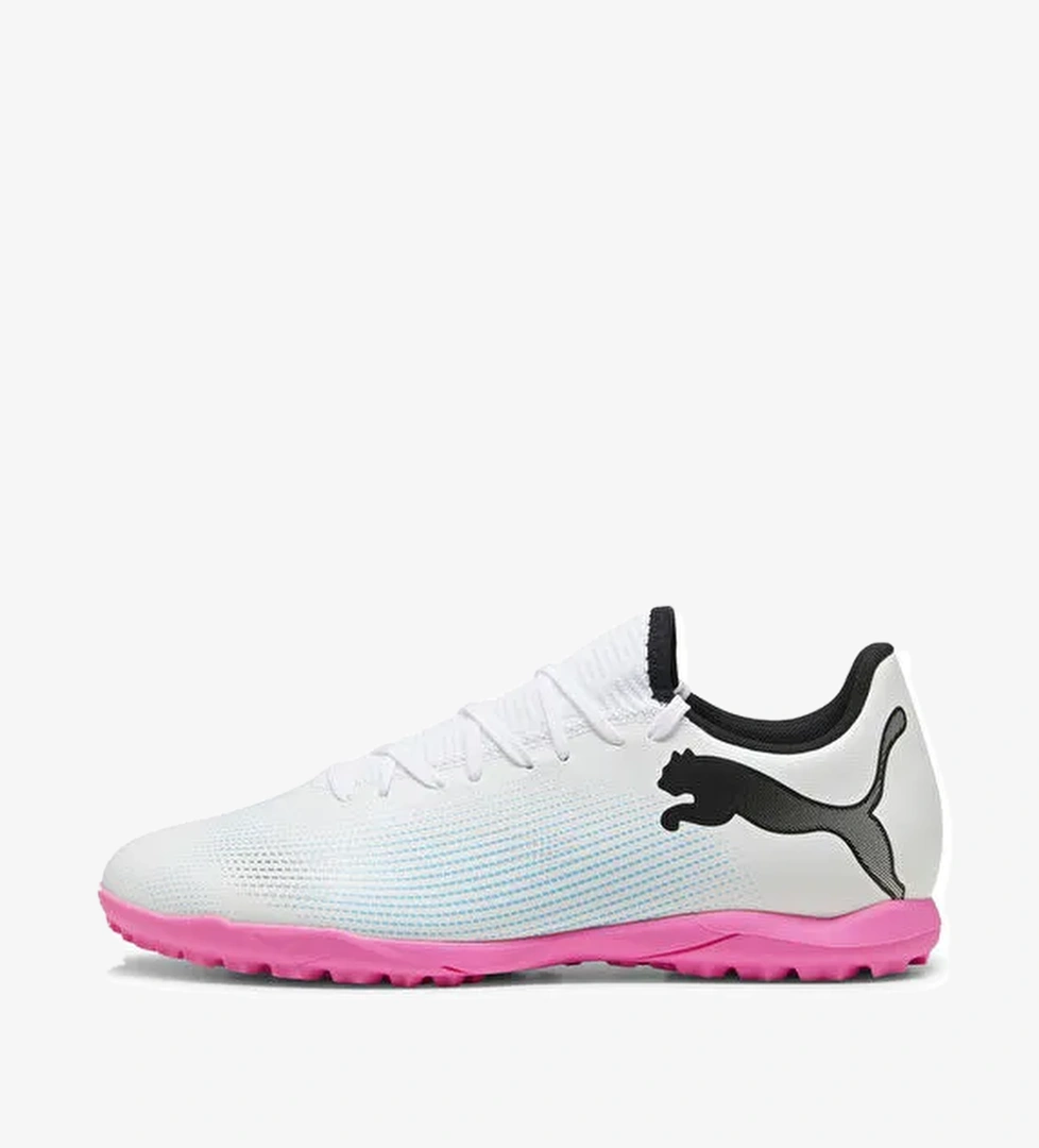 Puma Puma 10772601 FUTURE 7 PLAY TT PUMA Whit Beyaz Erkek Futbol Ayakkabısı model görseli