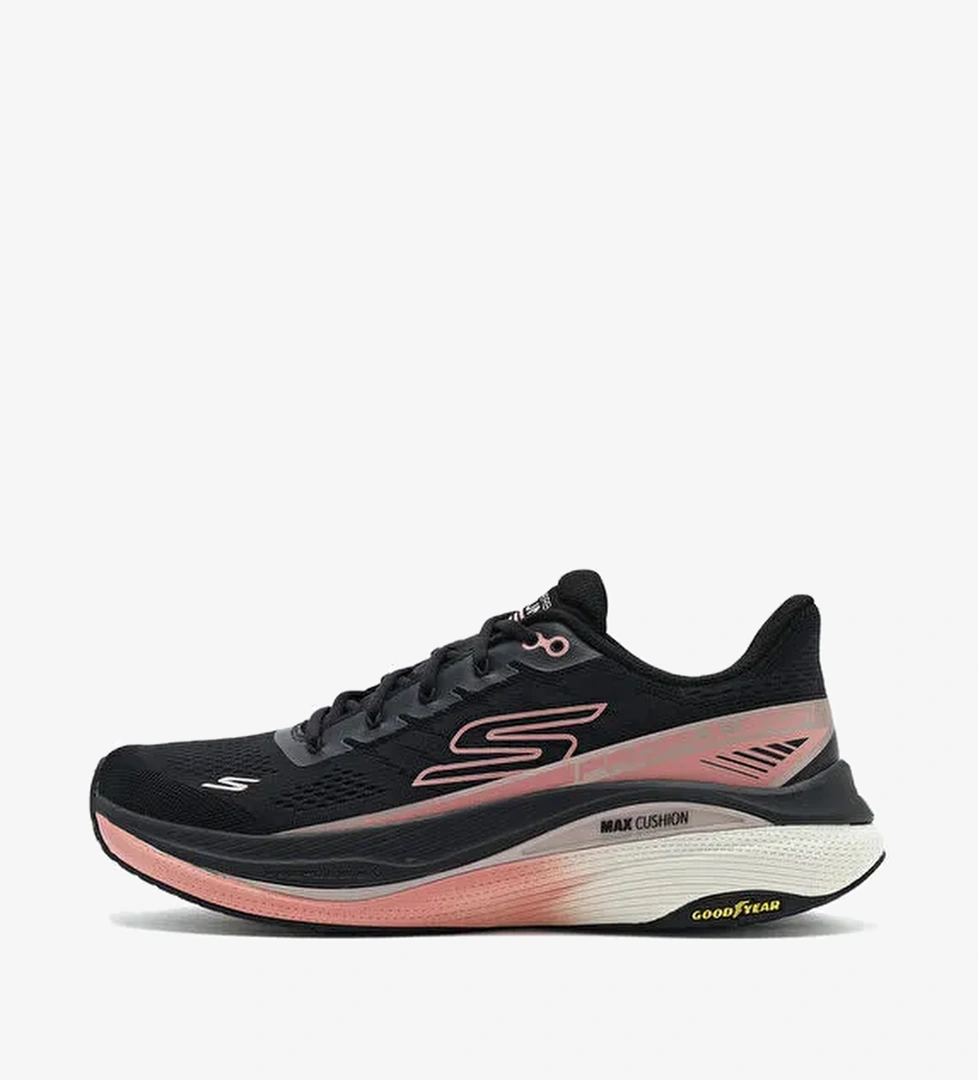 Skechers 128901 BKRG MAX CUSHIONING PROPULSI Siyah Kadın Koşu Ayakkabısı - Görsel 1