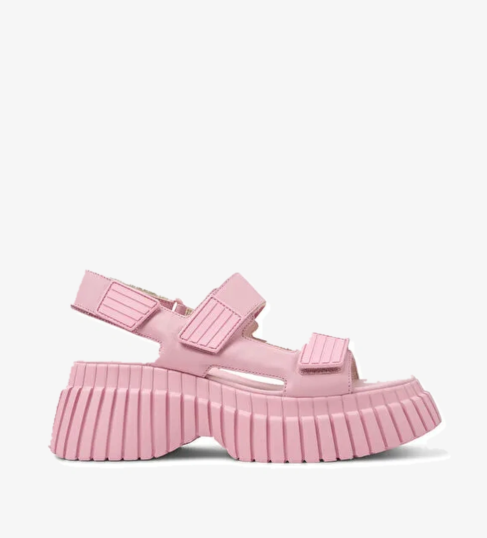 Camper Pembe Kadın Deri Sandalet K201511-006 - Görsel 1