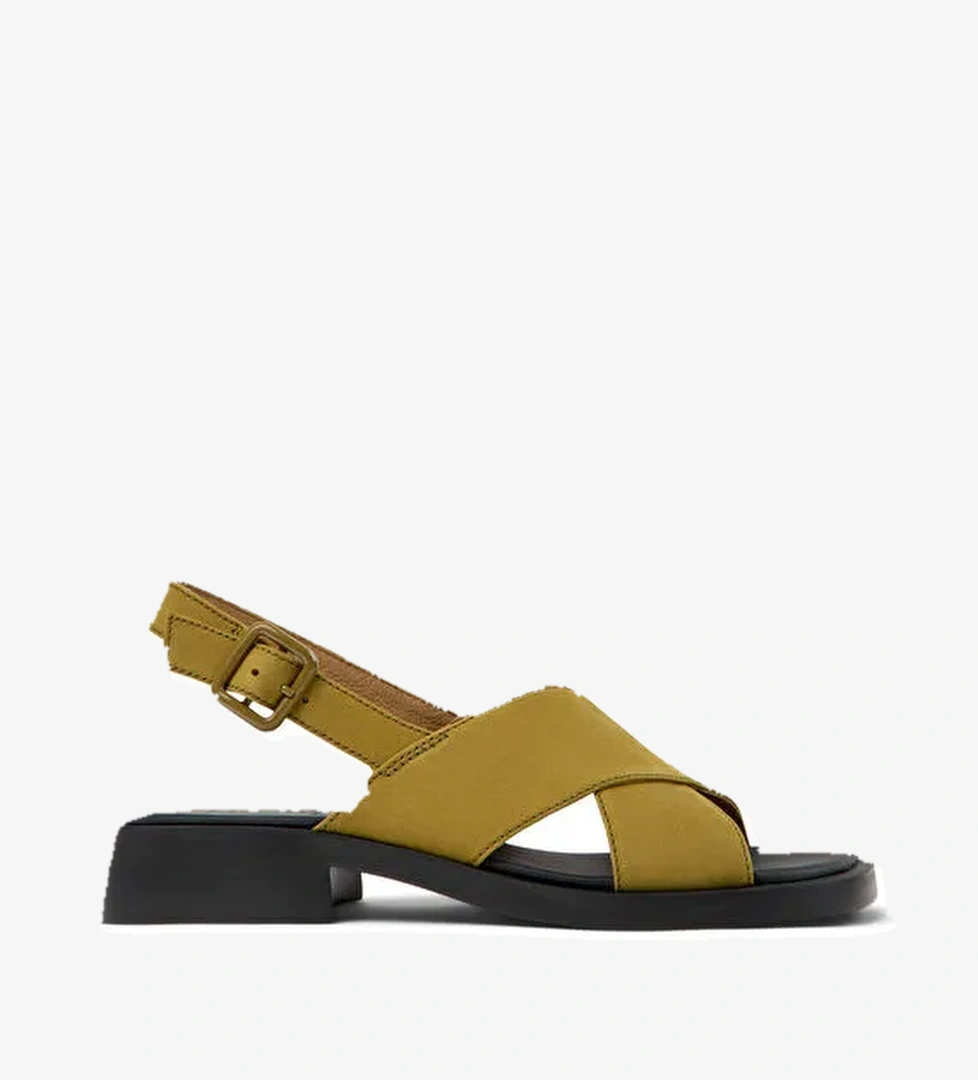 Camper Yeşil Kadın Deri Sandalet K201600-007 - Görsel 1