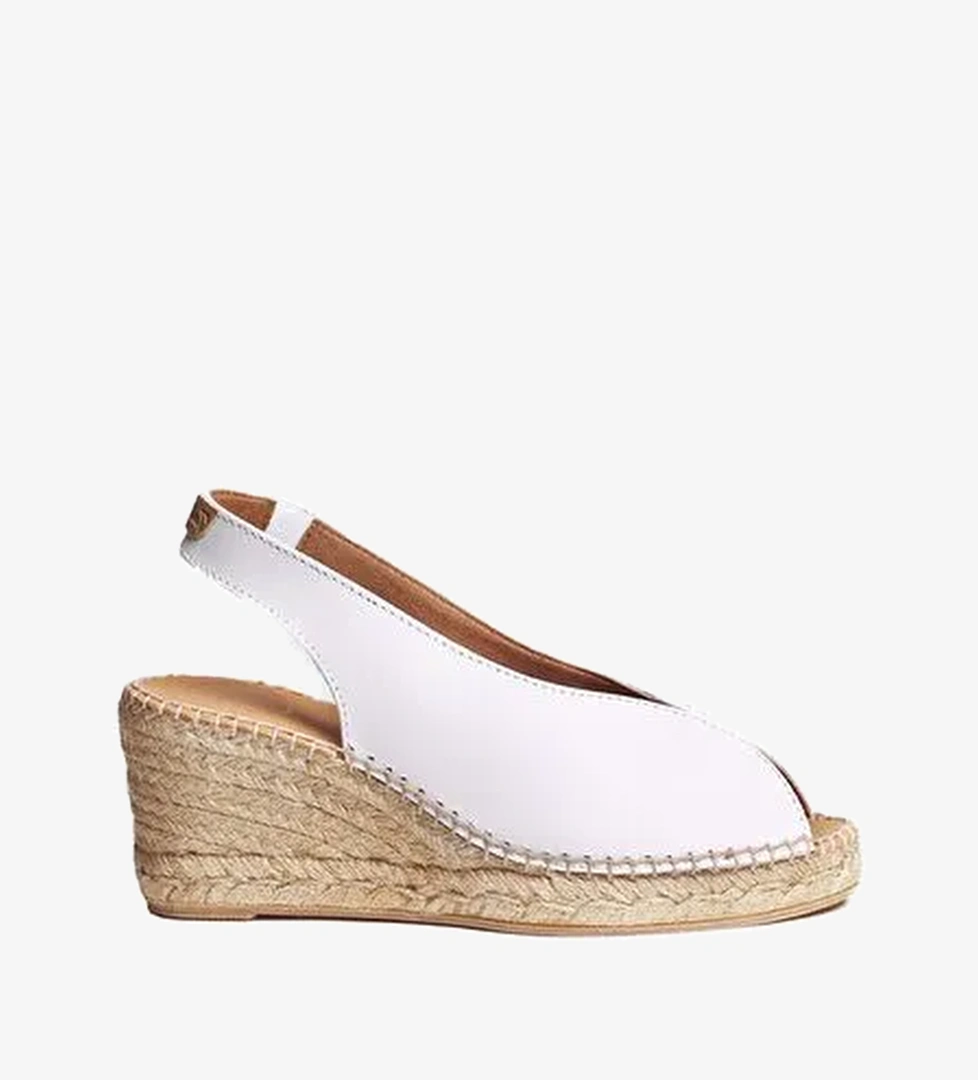 Toni Pons Toni Pons Beyaz Kadın Deri Sandalet 1TONW2023096 model görseli