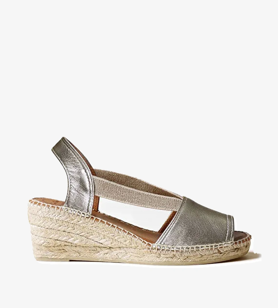 Toni Pons Toni Pons Platin Kadın Deri Sandalet 1TONW2020082 model görseli