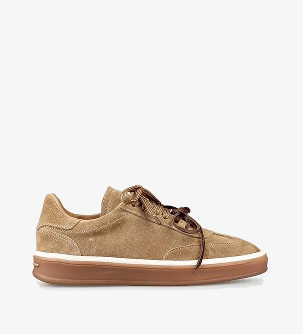 Vizon Deri Spor Ayakkabı - Görsel 1