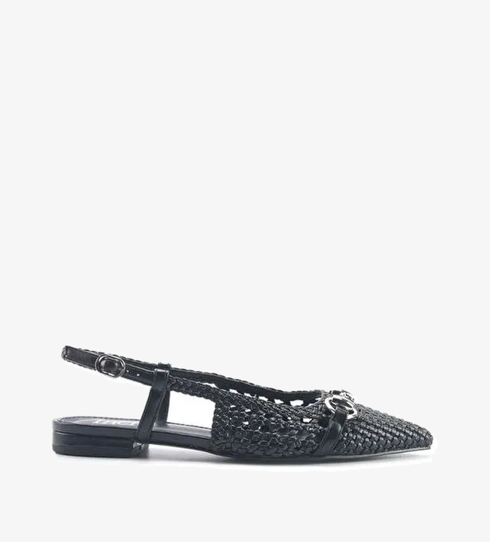 INCI SATTE 5FX Siyah Kadın Babet - Görsel 1