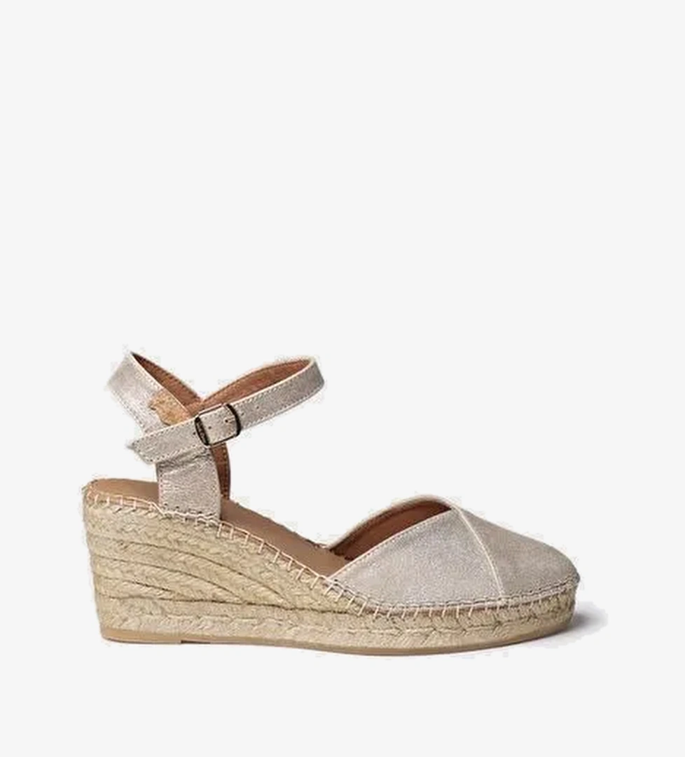 Kadın Sandalet Bianca-AS Toni Pons Champagne - Görsel 1