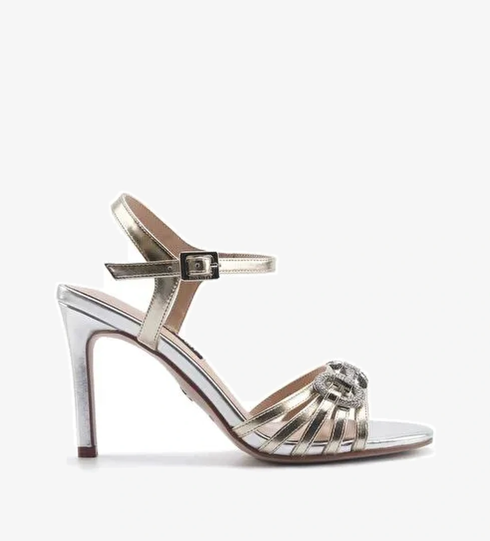 LENNA 5FX Altın Kadın Topuklu Sandalet - Görsel 1