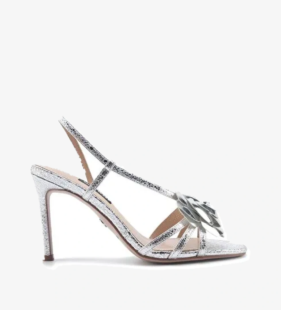 LEANDRA 5FX Gümüş Kadın Ayakkabı - Görsel 1