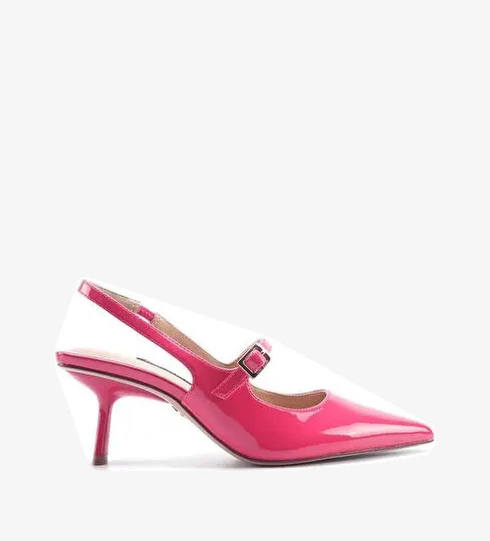 LEANNE 5FX Mercan Kadın Topuklu Ayakkabı - Görsel 1