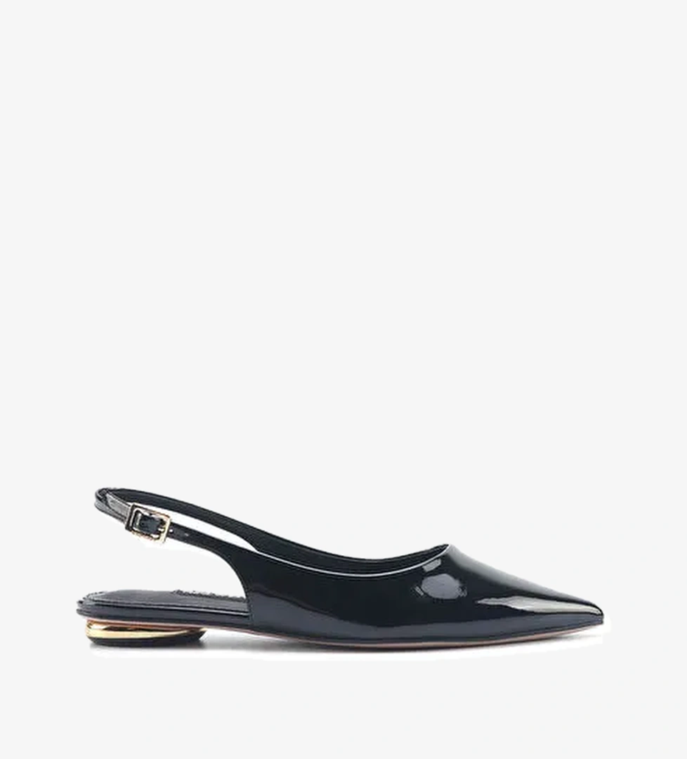 LILIA 5FX Siyah Kadın Babet - Görsel 1