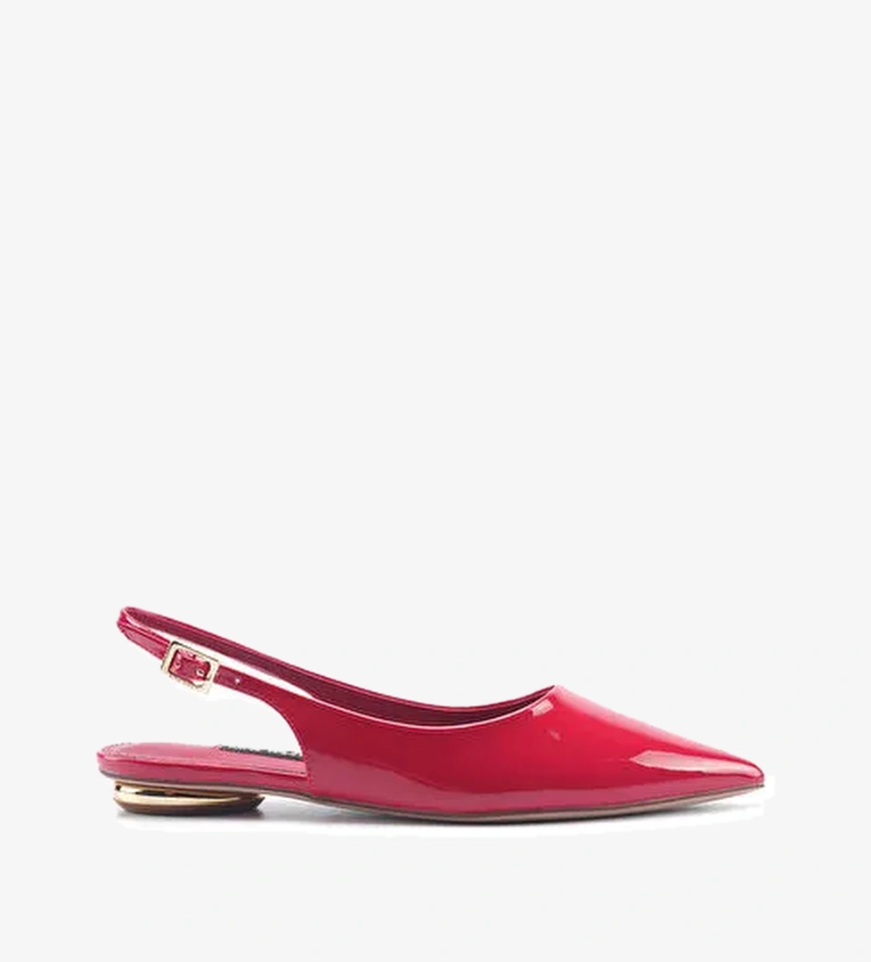 LILIA 5FX Kırmızı Kadın Babet - Görsel 1