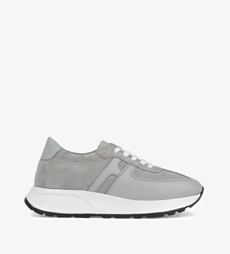 Ziya, Kadın Hakiki Deri Sneaker 1511050Z2050 Gri - Görsel 1