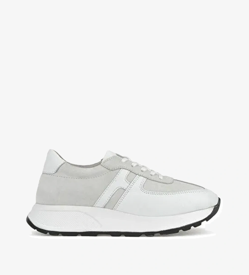 Ziya, Kadın Hakiki Deri Sneaker 1511050Z2050 Beyaz - Görsel 1