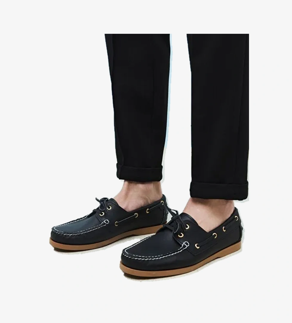 Ziya, Erkek Hakiki Deri Günlük Ayakkabı 151423Z33 Siyah - Görsel 1