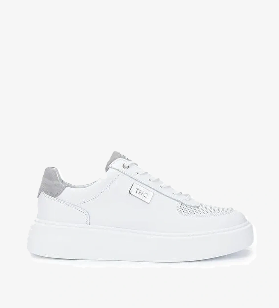 Tamer Tanca Erkek Hakiki Deri Beyaz Sneakers & Spor Ayakkabı - Görsel 1