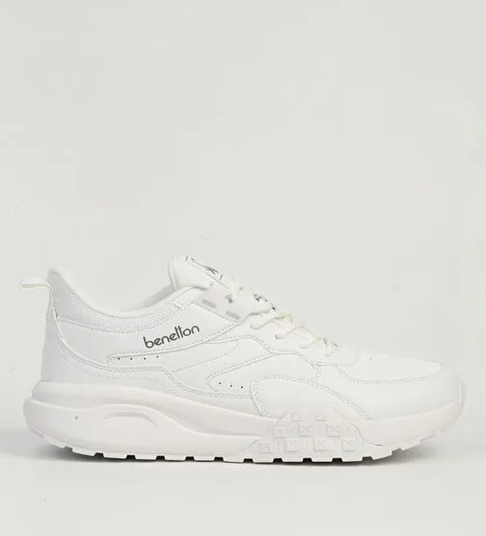 Benetton Beyaz Erkek Spor Ayakkabı İTHAL BNI-11504 - Görsel 1