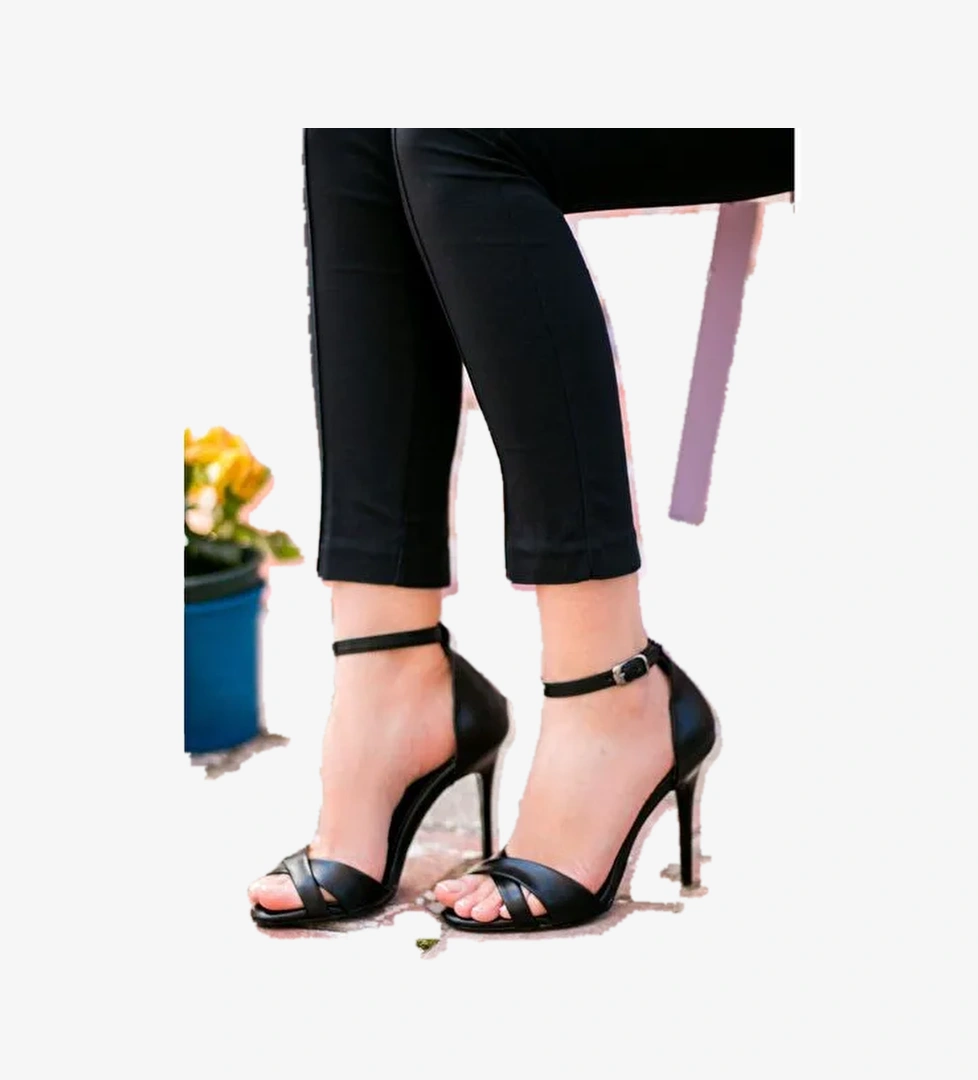 Siyah Kadın Topuklu Ayakkabı B922113709 - Görsel 1