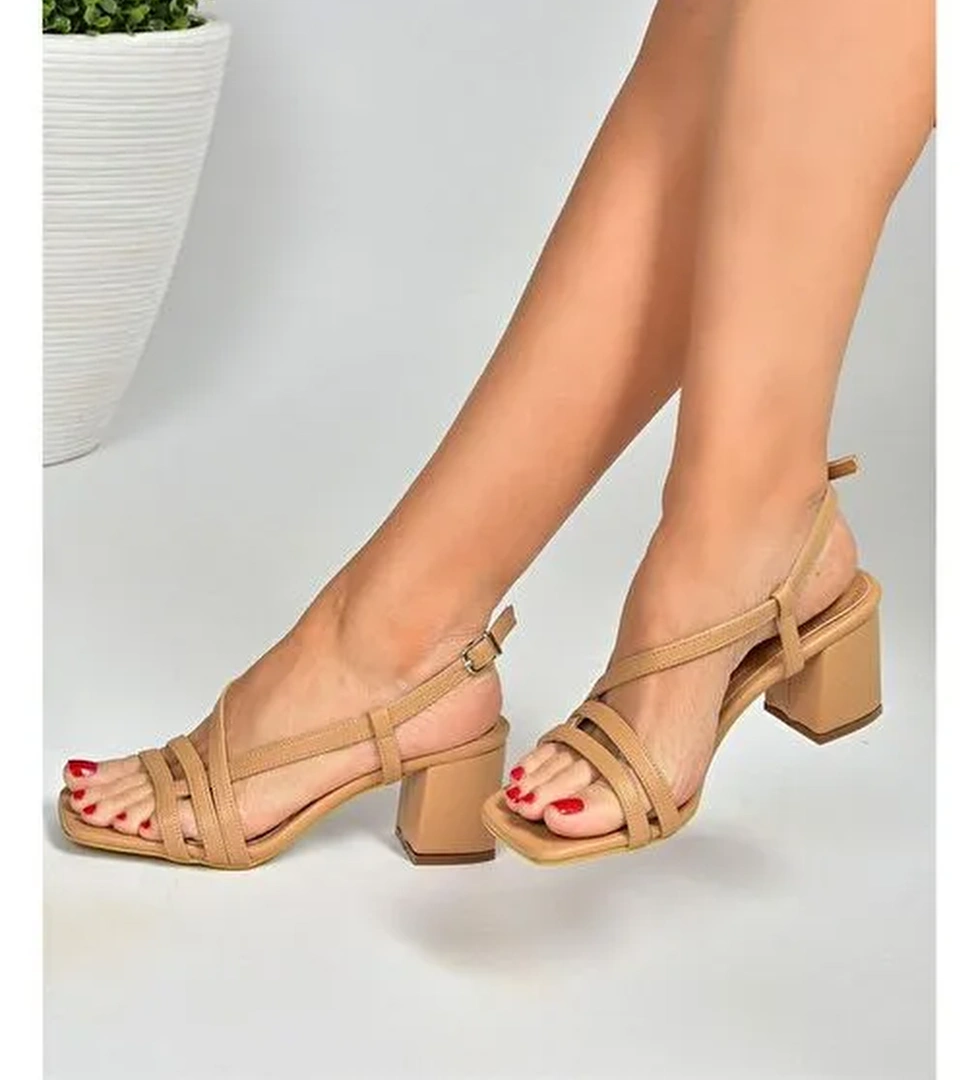 Ten Kadın Topuklu Ayakkabı H922741009 - Görsel 1