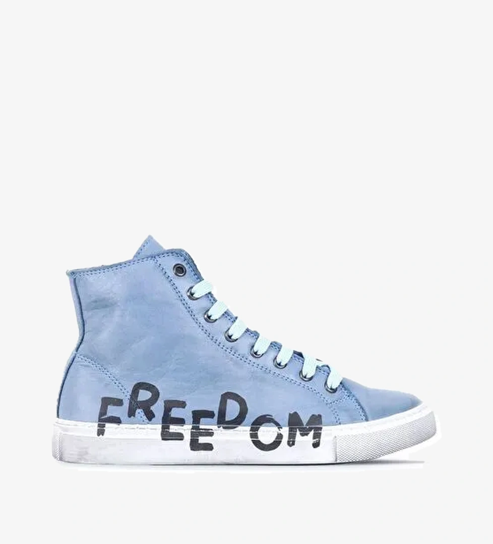 Bueno Shoes Mavi B52c03 Kadın Baskılı Spor Bot 01wr1806 - Görsel 1