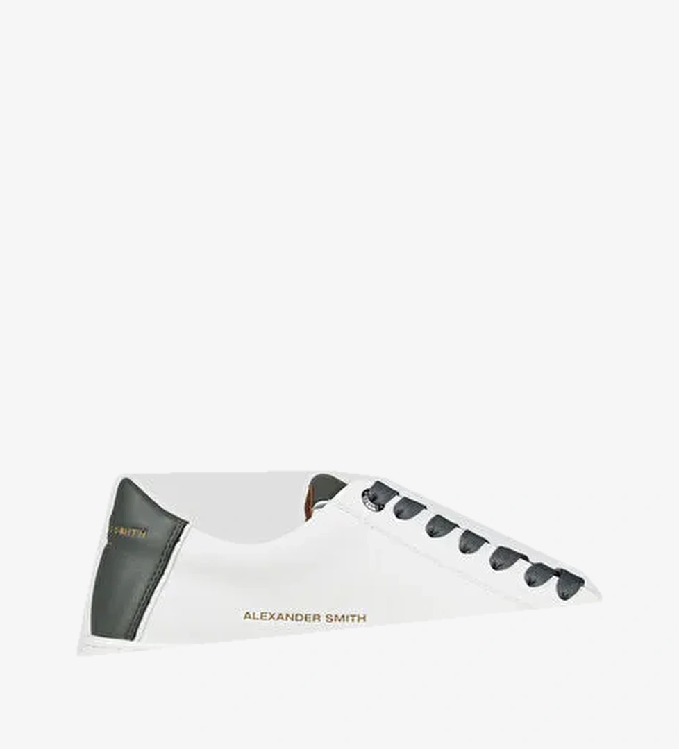 Alexander Smith Beyaz Erkek Deri Sneaker LONDON