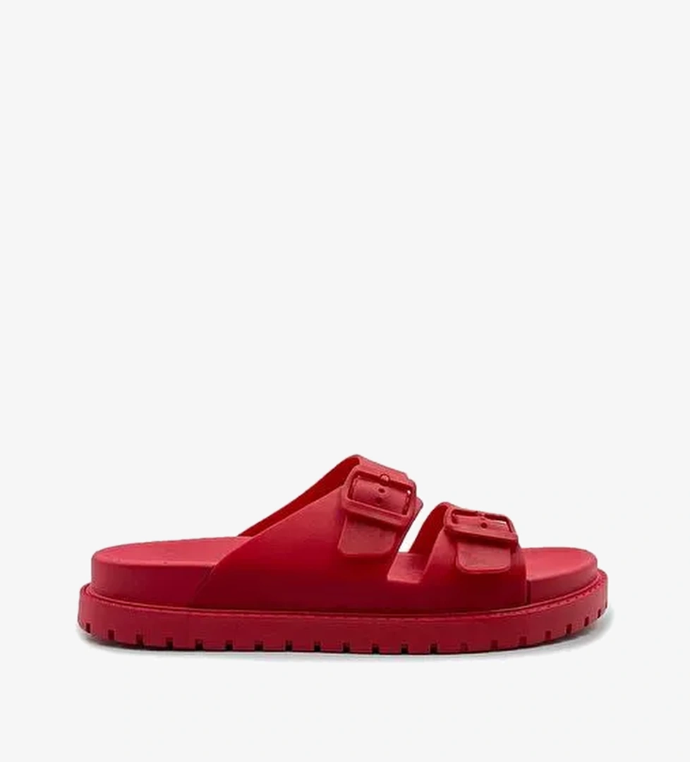 YSELIA CIFT BANT TERLIK SANDALET - Görsel 1