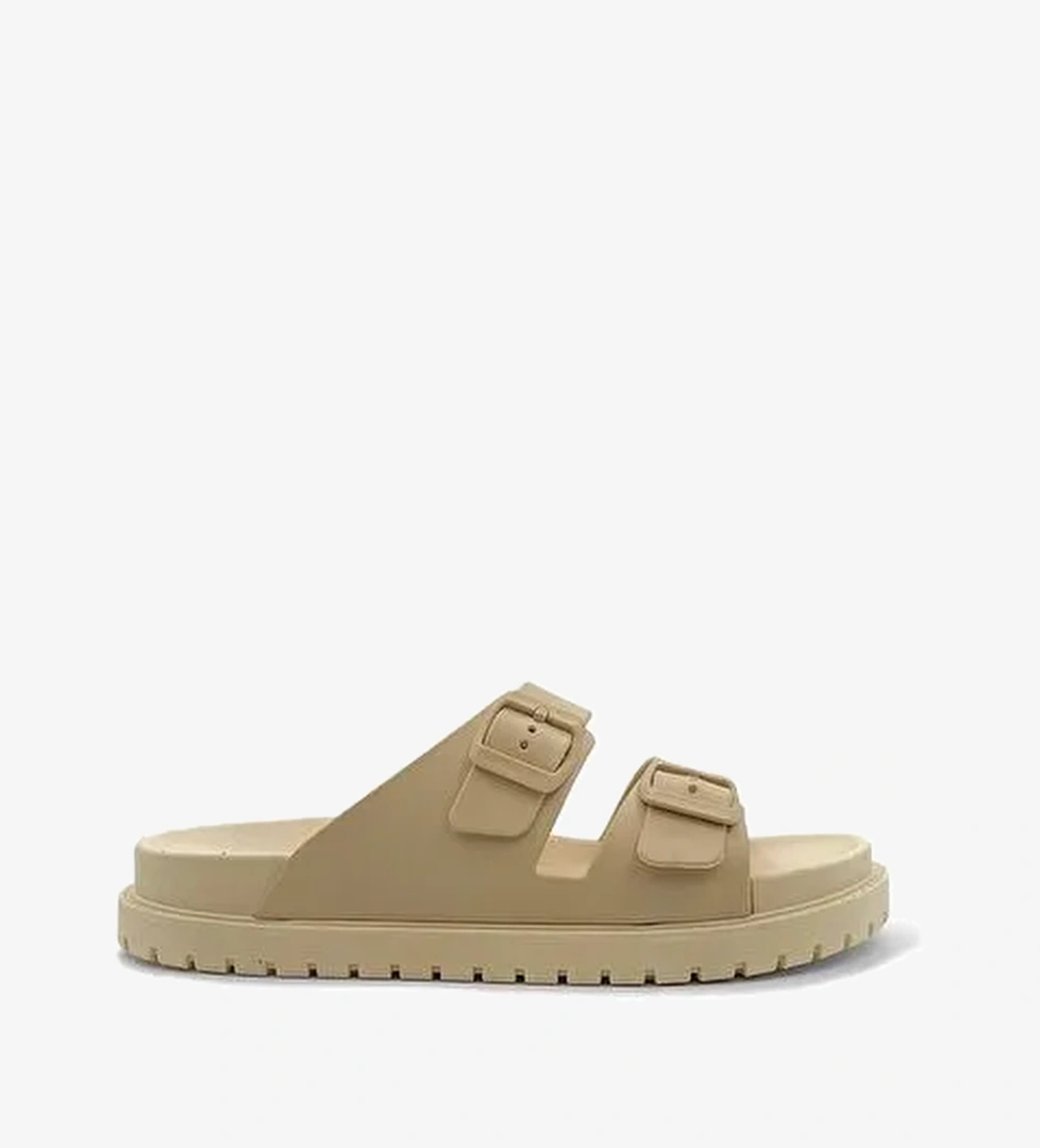 YSELIA CIFT BANT TERLIK SANDALET - Görsel 1