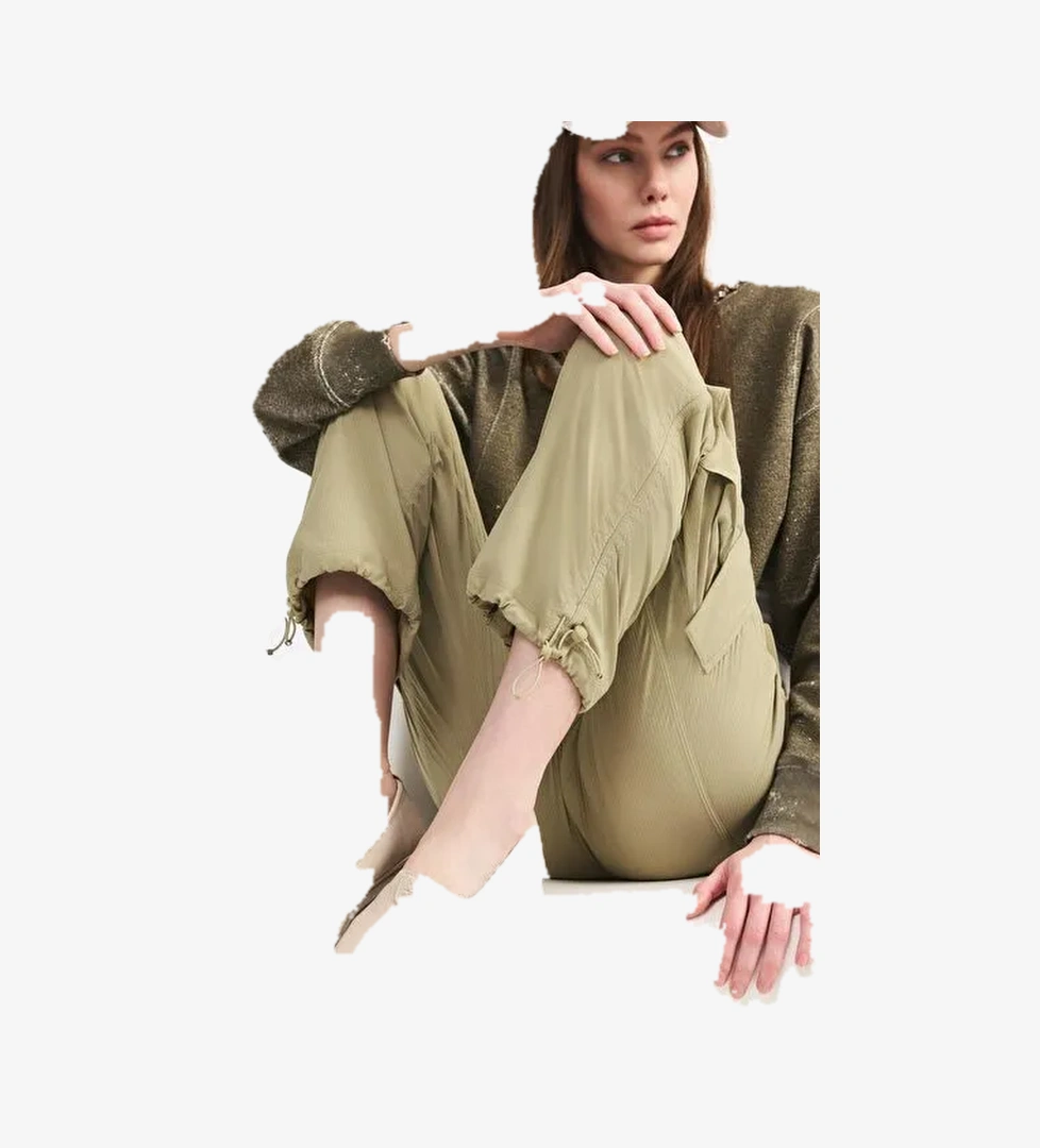 Kadın Bej Comfort Düz Ayakkabı - Görsel 1