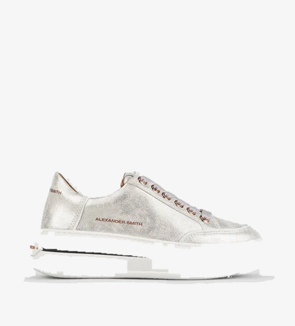 Alexander Smith Alexander Smith Beyaz Kadın Deri Sneaker ASBBLSW1888SLV model görseli